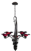 10183/5PUR Mid. Chandeliers-Glass Up - 607154 - Capital Lighting, Inc.