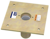DBI-SALA FlexiGuard Yellow Zinc Anchor System Base - 840779-10783 - 840779-10783 - R. S. Hughes Company, Inc.