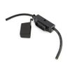 MAXI Fuse Holder 46049, 6 Ga. Tinned UL1015 Black Wire, 5