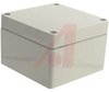 Enclosure; Polycarbonate; Silicon Rubber; 3.5 in.; 3.5 in.; 2.4 in.; Light Gray - 70163900 - Allied Electronics, Inc.