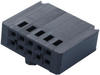 Connector Housing, Receptacle 10 Position, 2.54Mm; Product Range Amp Te Connectivity - 90F4757 - Newark, An Avnet Company