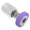Captive Screw, 4-40 Thread, Flare-in, TORX®, Knurled Purple Knob - 52-15-11-4-012 - Southco