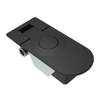 Multi-Point Compression Latch Actuator, Non-Locking, 5 - 10mm  Door thickness, Zinc alloy, Powder Coated, Black - M3-92 - Southco