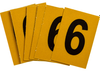 Bradylite Reflective Numbers & Letters - 5920-6 - Brady Corporation