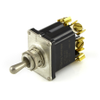 Carling Technologies STJ2E4-53 Sealed Metal Toggle Switch, Screw with Cage Clamps, DPDT, On-Off-On, 16A -- 44594 - Image