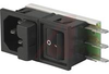 POWER ENTRY MODULES, AC INLET, FUSEHOLDER, ON/OFF SWITCH - 70080664 - Allied Electronics, Inc.
