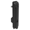 Swinghandle Latch, Large Size - 150 mm , Without Padlock Hasp, Use with Linear Actuator, 3 mm Double Bit, Sealed, Zinc Alloy, Powder Coated, Black - H3-60-340-150 - Southco