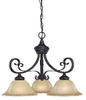 25123-ET Mid. Chandeliers-Glass Down - 408002 - Capital Lighting, Inc.