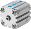 Compact air cylinder - AEVULQ-63-10-P-A - Festo Corporation