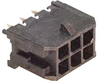 Connector, Header, 6Pos, 2Row, 3Mm; Pitch Spacing Molex - 99AC7125 - Newark, An Avnet Company