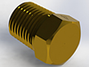 Orifice Assembly - Bleed Plug, Type BM - BM-89-BR - O'Keefe Controls Co.