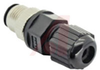 CONNECTOR, M12 FIELD SERVICEABLE, MALE,3 POSITION - 70084736 - Allied Electronics, Inc.