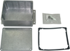 Enclosure, Wall Mount, Alum, Natural; Enclosure Type Multicomp Pro - 99AC4104 - Newark, An Avnet Company