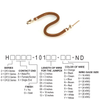 Jumper Wires, Pre-Crimped Leads - H3ABT-10110-N4-ND - DigiKey