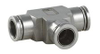 1/4 Inch O.D. Tube, Tee Union - PTCUT-14 - Beswick Engineering Co., Inc.