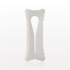Slide Clamp, White - 89329 - Qosina Corp.
