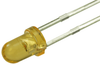 Led, Amber, T-1 (3Mm), 33Mcd, 606Nm; Led Color Multicomp Pro - 14N9373 - Newark, An Avnet Company