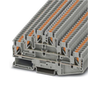 Dinrail Terminal Block, 6Way, 12Awg, Gry Rohs Compliant Phoenix Contact - 40AJ7906 - Newark, An Avnet Company