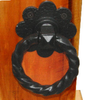 Large Black Twist Ring -- 215361