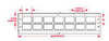 Brady Datab B-499 White Nylon Dot Matrix Dot Matrix Printer Label - 1 in Width - 1/2 in Height - DAT-18-499-10 - 662820-16155 - R. S. Hughes Company, Inc.