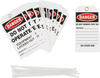 Brady Equipment Safety Tag - Printed Msg = DANGER - TG027E - 754473-49310 - R. S. Hughes Company, Inc.