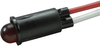 Panel Mount Indicator, Led, 6.35Mm, Red, 12V; Led Color Vcc (Visual Communications Company) - 18M8153 - Newark, An Avnet Company