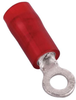 Terminal, Ring Tongue, #2, M2, Crimp, Red; Stud Size - Metric Amp - Te Connectivity - 48M5963 - Newark, An Avnet Company