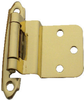 3/8 Inch Inset Hinge, Solid Brass, Polished Brass - 408305 - HardwareSource, Inc.