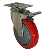 Stainless Swivel Caster with Total Locking Brake - Model 3A - SS-3ARG4-SML - Caster City, Inc.