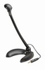 Plantronics Audio PC Microphone W/ a Mute Switch, Weighted Base, Monitor Mount, And A Noise Canceling Mic