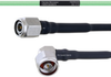 Temperature Conditioned Low Loss TNC Male to RA N Male Cable LL160 Coax in 200 cm - FMHR0209-200CM - Fairview Microwave Inc.