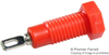 Banana Jack, 15A, Stud, Red; Gender Abbatron Hh Smith - 82T5278 - Newark, An Avnet Company