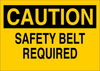 Brady B-555 Aluminum Rectangle Yellow Confined Space Sign - 14 in Width x 10 in Height - TEXT: CAUTION - 40987 - 754473-40987 - R. S. Hughes Company, Inc.