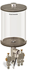Clear View Multiple Feed Electro Lubricator, 1/2 gal Acrylic Reservoir, 3 Feeds, 1/4” OD Tube Outlets, 120V/60Hz - B4462-064AB0312061W - Oil-Rite Corp.