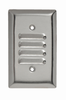 Louver, One Gang Vertical, 302 Stainless Steel -- SS771