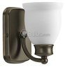 One-Light Wall Bracket Light Fixture - P2993-74 - bulbs.com