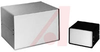 Rack; Aluminum; 4 in.; 9 in.; 8 in.; Black Textured; 0.05 in.; Tapping Screw - 70148284 - Allied Electronics, Inc.