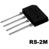 1KV 2A Diode and Rectifier - 299-RS207M - ERSAELECTRONICS PTE. LTD.