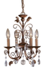 3127-126 4 Light Mini Chandelier - 3127-126 - Minka Group