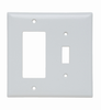 Combination Openings, 1 Toggle Switch & 1 Decorator -- SPJ126W - Image