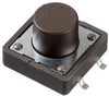 Tactile Switch, 0.05A, 12Vdc, 260Gf, Smd Rohs Compliant Apem - 74AJ0156 - Newark, An Avnet Company