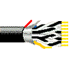 Inst, 50 Pr #18+1c #22 Str BC, PVC Ins E1, OS, Blk PVC Jkt, 300V PLTC ITC CMG - 3041A - Belden Inc.