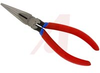 6 5/8 IN. LONG CHAIN NOSE SIDE CUTTING SOLID JOINT PLIERS, CUSHION GRIP - 70221635 - Allied Electronics, Inc.
