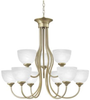 SL801668 Mid. Chandeliers-Glass Up - 751315 - Capital Lighting, Inc.