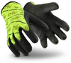 HexArmor HexDri 2182 Black/Yellow 10 Leather Work Glove - PVC Palm & Fingertips Coating - 2182 SZ 10 - 2182 SZ 10 - R. S. Hughes Company, Inc.
