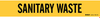 Self-Sticking Vinyl Pipe Marker - 7253-1HV - Brady Corporation