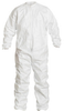 Dupont Safespec White 3XL Isoclean, Tyvek Cleanroom Coveralls - Fits 34 in Chest - 35 in Inseam - IC182BWH3X00250C - IC182BWH3X00250C - R. S. Hughes Company, Inc.