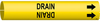 BradySnap-On™ Pipe Marker - 4054-D - Brady Corporation