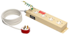 UK BS-1363 Medical-Grade Power Strip with 4 UK Outlets, 3m Cord -- PS410HGUK