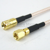 SMB Plug (Male) to SMC Plug (Male) Cable M17/113-RG316 Coax Up To 3 GHz, 1.35 VSWR in 12 Inch and RoHS - FMC1618316LF-12 - Fairview Microwave Inc.